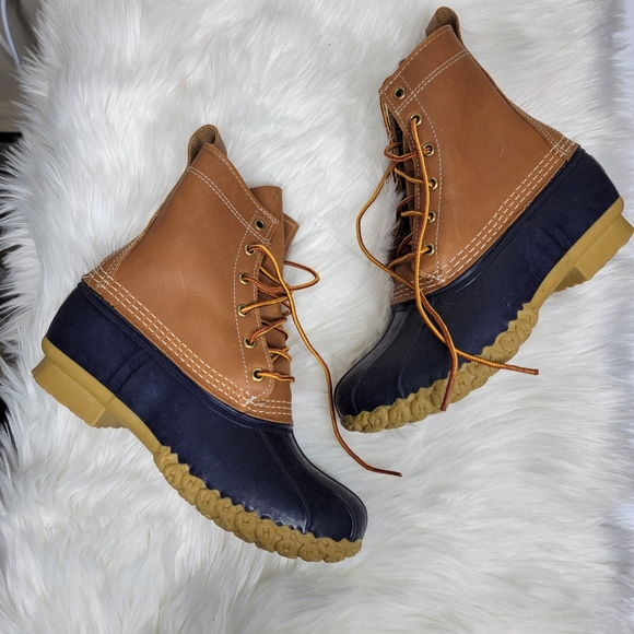 L.L. Bean Shoes - LL Bean women's duck boots rain boots size 8